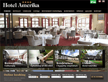 Tablet Screenshot of hotelamerika.dk